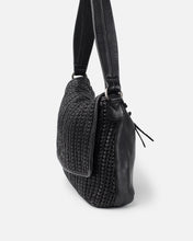Load image into Gallery viewer, BIBA <BR>
Moab, Leather shoulder bag <BR>
Black <BR>