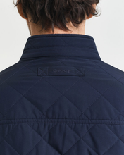 Load image into Gallery viewer, GANT<BR>
Quilted outerwear jacket <BR>
Taupe, Navy <BR>