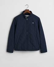 Load image into Gallery viewer, GANT<BR>
Quilted outerwear jacket <BR>
Taupe, Navy <BR>