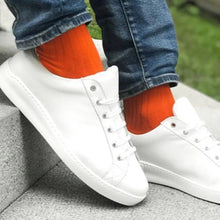Load image into Gallery viewer, SWOLE PANDA <br>
Mens bamboo sock<br>
Tangerine<br>
UK 7-11