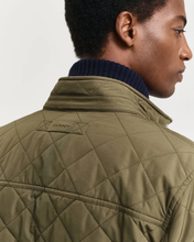Load image into Gallery viewer, GANT<BR>
Quilted outerwear jacket <BR>
Taupe, Navy <BR>