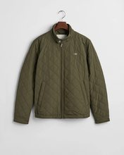 Load image into Gallery viewer, GANT<BR>
Quilted outerwear jacket <BR>
Taupe, Navy <BR>