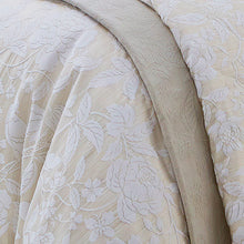 Load image into Gallery viewer, SANDERSON <BR>
Pyramus Jacquard Duvet Cover set <BR>
Natural & Gold available <BR>