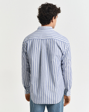 Load image into Gallery viewer, GANT<BR>
Classic Poplin Stripe Shirt<BR>
Sky blue or Red stripe <BR>