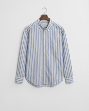 Load image into Gallery viewer, GANT<BR>
Classic Poplin Stripe Shirt<BR>
Sky blue or Red stripe <BR>