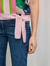 Load image into Gallery viewer, GERRY WEBER <BR>
Top with tie Detail <BR>
Pink <BR>