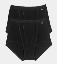 Load image into Gallery viewer, SLOGGI <BR>
Light Control Maxi Briefs 2 Pack <BR>
Available in black, white & Skin <BR>