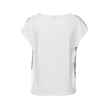 Load image into Gallery viewer, MORE & MORE <BR>
T Shirt <BR>
Satin Front <BR>