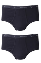 Load image into Gallery viewer, VEDONAIRE <BR>
2 pack Fine Rib Cotton Briefs <BR>