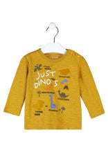 Load image into Gallery viewer, LOSAN &lt;BR&gt;
Baby Long Sleeved T-Shirt &lt;BR&gt;
Mustard &lt;BR&gt;
