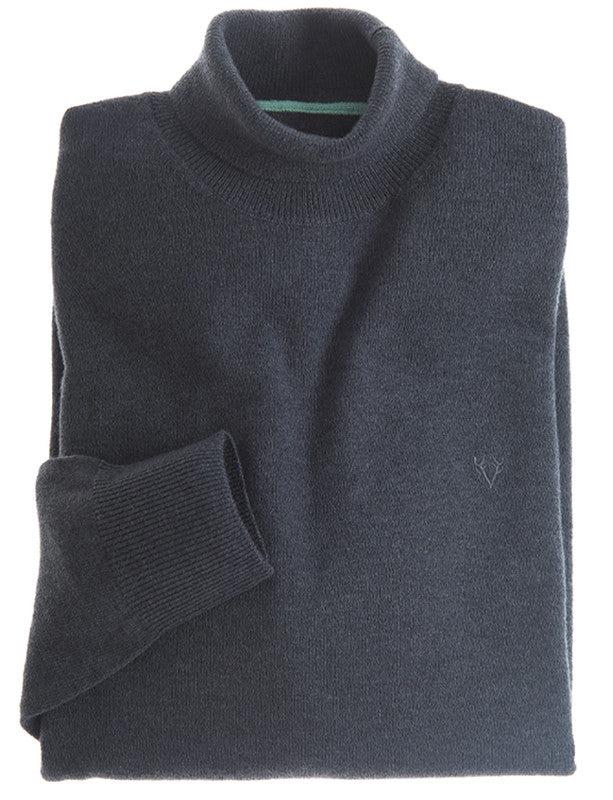 VEDONAIRE <BR>
Men's Roll Neck Lambswool Knit with New Anti Pilling Finish <BR>
