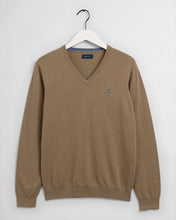 Load image into Gallery viewer, GANT &lt;BR&gt;
Classic Cotton V-Neck Sweater &lt;BR&gt;
