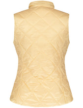 Load image into Gallery viewer, GERRY WEBER <BR>
Gilet with diamond quilting <BR>
Yellow <BR>