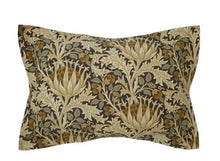 Load image into Gallery viewer, WILLIAM MORRIS <BR>
Artichoke Duvet Cover Set <BR>
Charcoal <BR>