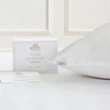 Load image into Gallery viewer, BEDECK <BR>
Silk Pillowcase <BR>
White <BR>