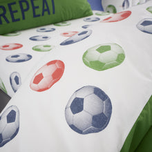 Load image into Gallery viewer, CATHERINE LANSFIELD <BR>
Eat Sleep Footbal Duvet Set<BR>
Green<BR>