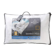 Load image into Gallery viewer, FINE BEDDING COMPANY <BR>
Spundown pillow <BR>
Firm <BR>