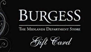 BURGESS OF ATHLONE <BR>
€300 GIFT CARD <BR>