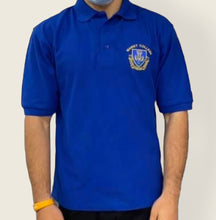 Load image into Gallery viewer, MARIST <BR>
Crested Polo Shirt <BR>
Dark Royal <BR>