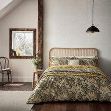 Load image into Gallery viewer, WILLIAM MORRIS <BR>
Artichoke Duvet Cover Set <BR>
Charcoal <BR>