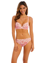 Load image into Gallery viewer, WACOAL <BR>
Instant Icon, Bikini Brief <BR>
Pink Dogwood<BR>
