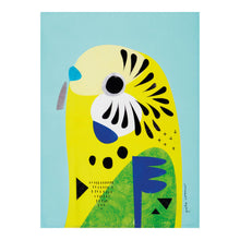 Load image into Gallery viewer, PETER CROMER <BR>
Budgerigar Tea Towel <BR>