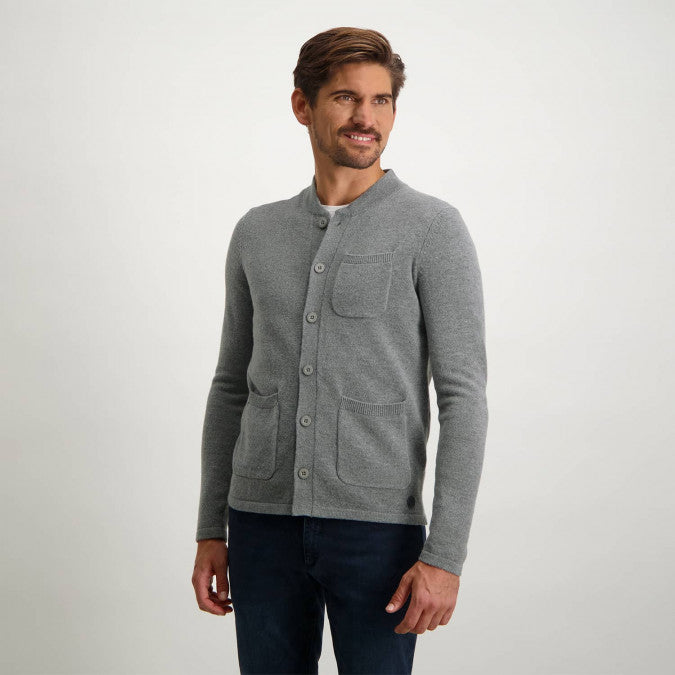 STATE OF ART <BR>
Mens Buttoned Cardigan <BR>