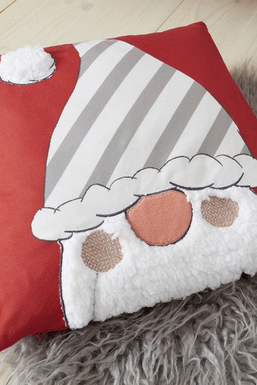 CATHERINE LANSFIELD <BR>
Express Your Elf Cushion <BR>
Red <BR>
