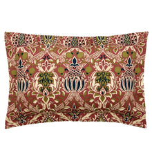 Load image into Gallery viewer, WILLIAM MORRIS <BR>
Granada Duvet Covet set <BR>
Red & Indigo <BR>