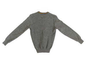 THE MARIST COLLEGE <BR>
Acrylic Jumper <BR>
Grey with crest <BR>