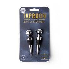 Load image into Gallery viewer, TAYLORS EYE WITNESS &lt;BR&gt;
Taproom Two Piece Chrome Ball Bottle Stopper Set &lt;BR&gt;
