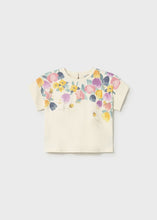 Load image into Gallery viewer, MAYORAL <BR>
Print t-shirt baby <BR>
Cream Multi <BR>
