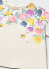 Load image into Gallery viewer, MAYORAL <BR>
Print t-shirt baby <BR>
Cream Multi <BR>
