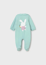 Load image into Gallery viewer, MAYORAL <VR>
Long romper with bib newborn <BR>
Aqua <BR>

