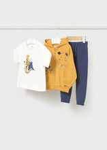 Load image into Gallery viewer, MAYORAL <BR>
3 Piece Track Suit with hoody <BR>
Ochre <BR>
