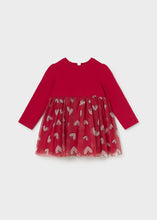 Load image into Gallery viewer, MAYORAL <BR>
Baby tulle mix-and-match dress <BR>
Red <BR>
