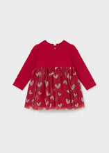 Load image into Gallery viewer, MAYORAL <BR>
Baby tulle mix-and-match dress <BR>
Red <BR>
