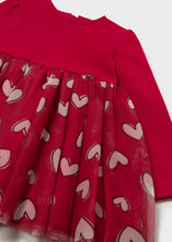 Load image into Gallery viewer, MAYORAL <BR>
Baby tulle mix-and-match dress <BR>
Red <BR>
