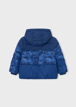 Load image into Gallery viewer, MAYORAL <BR.
Boys' mixed-fabric jacket <BR>
Blue <BR>
