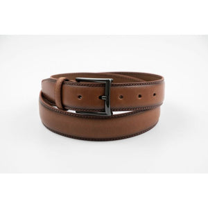OXFORD LEATHERCRAFT <BR>
35mm Genuine Striched Leather Belt <BR>
Black, Tan, Brown or Burgundy <BR>
