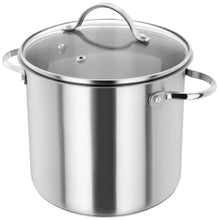 Load image into Gallery viewer, JUDGE ESSENTIALS &lt;BR&gt;
20cm Glass Lid Stock Pot 5 litre &lt;BR&gt;
