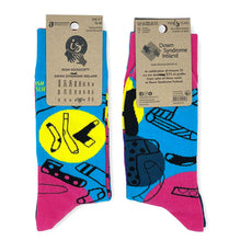 Load image into Gallery viewer, IRISH SOCKSCIETY &lt;BR&gt;
The Socks 21 Mens Sock, in aid of Down Syndrome Ireland&lt;BR&gt;
Multi &lt;BR&gt;
