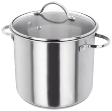 Load image into Gallery viewer, JUDGE ESSENTIALS &lt;BR&gt;
22cm Glass Lid Stock Pot 6.5 litre &lt;BR&gt;
