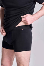 Load image into Gallery viewer, HJ HALL &lt;BR&gt;
2 Pack Jersey Trunk Boxer Short Briefs &lt;BR&gt;
White or Navy &lt;BR&gt;
