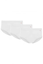 Load image into Gallery viewer, HJ HALL &lt;BR&gt;
3 Pack Fly Front Briefs &lt;BR&gt;
Navy or White &lt;BR&gt;
