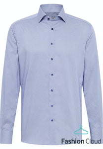 ETERNA <BR>
Mens Formal Shirt <BR>
Blue <BR>