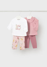 Load image into Gallery viewer, MAYORAL <BR>
Newborn Girl, 4 Piece Set <BR>
Pink <BR>

