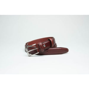 OXFORD LEATHERCRAFT <BR>
Leather Belt <BR>
Burgundy <BR>
