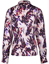 Load image into Gallery viewer, TAIFUN&lt;BR&gt;
Fitted Shirt Blouse With Print&lt;BR&gt;
Multi&lt;BR&gt;
