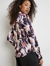 Load image into Gallery viewer, TAIFUN&lt;BR&gt;
Fitted Shirt Blouse With Print&lt;BR&gt;
Multi&lt;BR&gt;
